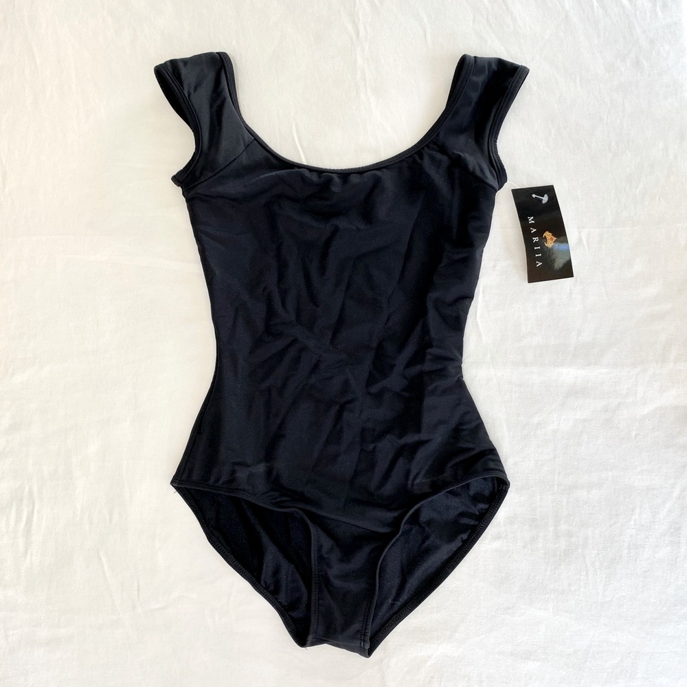 MARIIA CAP SLEEVE DANCE/BALLET LEOTARD (NWT)